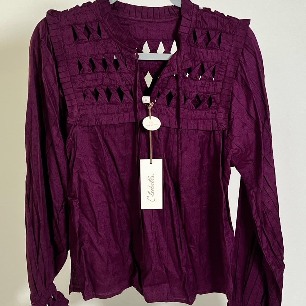 Cleobella Plum Blouse